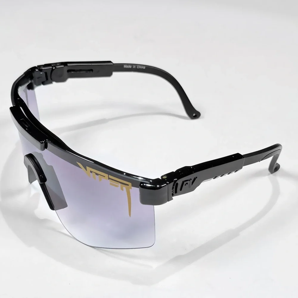 PIT VIPER The Exec Double Wide Sunglasses - NIB Black‎ / Grey Fade - #48819-SUN3